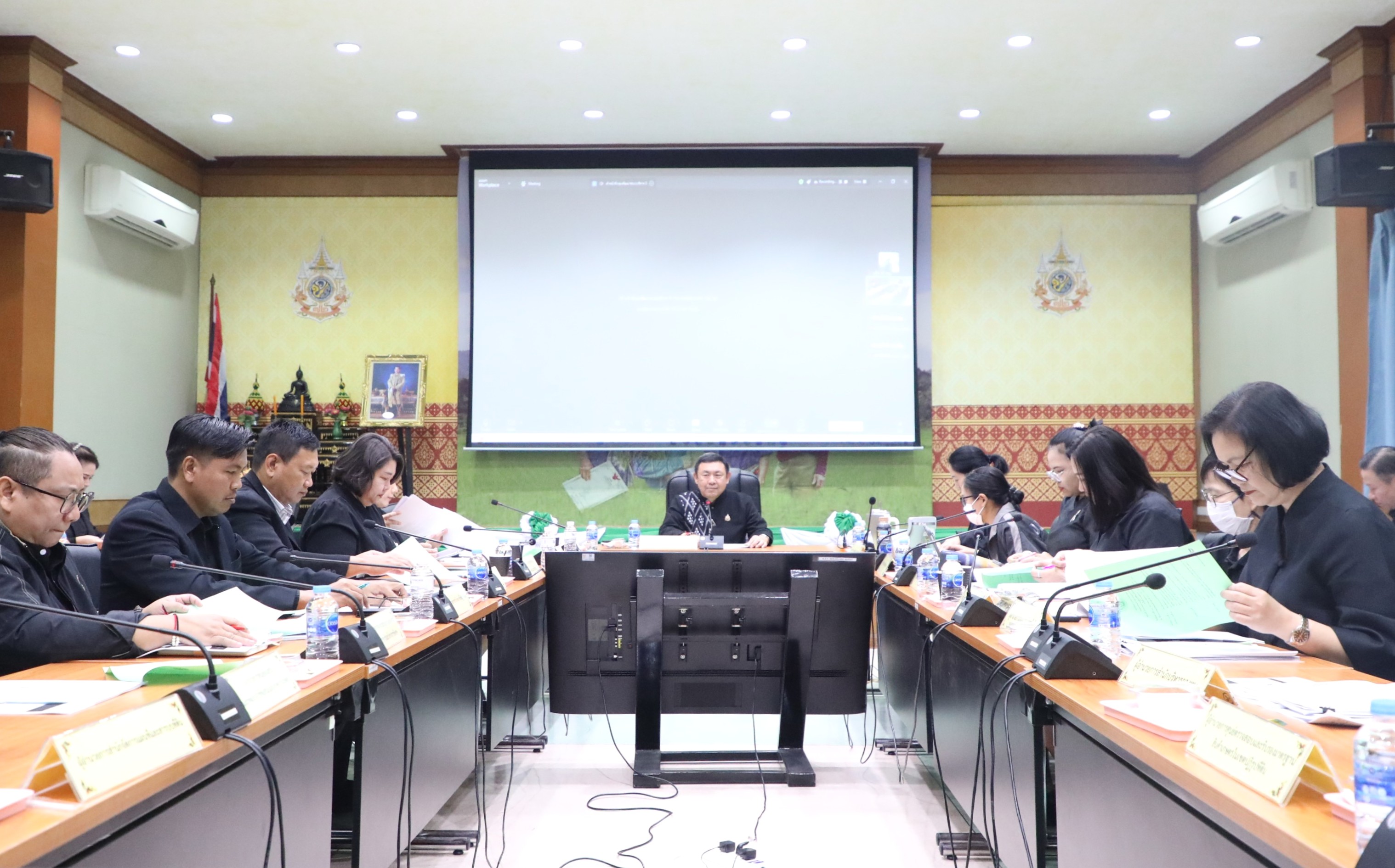 title - ประชุมคณะกรรมการควบคุมภายใน ของสำนักงานการปฏิรูปที่ดินเพื่อเกษตรกรรม (ส.ป.ก.) ครั้งที่ 1/2568 